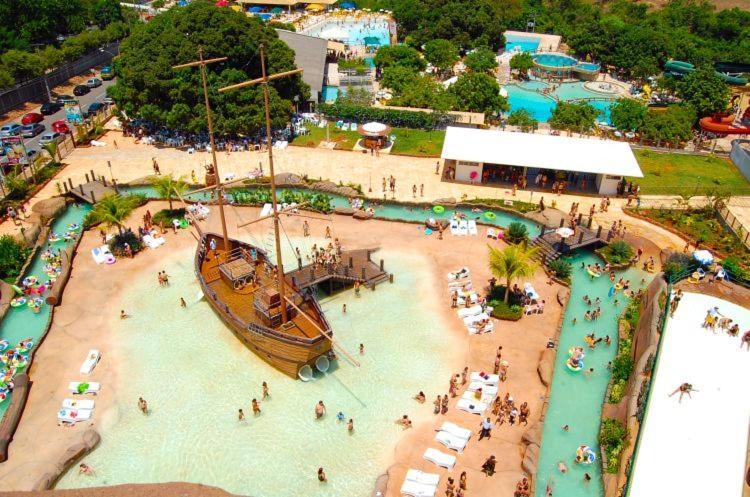 الشقق الفندقية كلدس نوفاسفي  Piazza Diroma - Com Acesso Acqua Park Cn-Go المظهر الخارجي الصورة